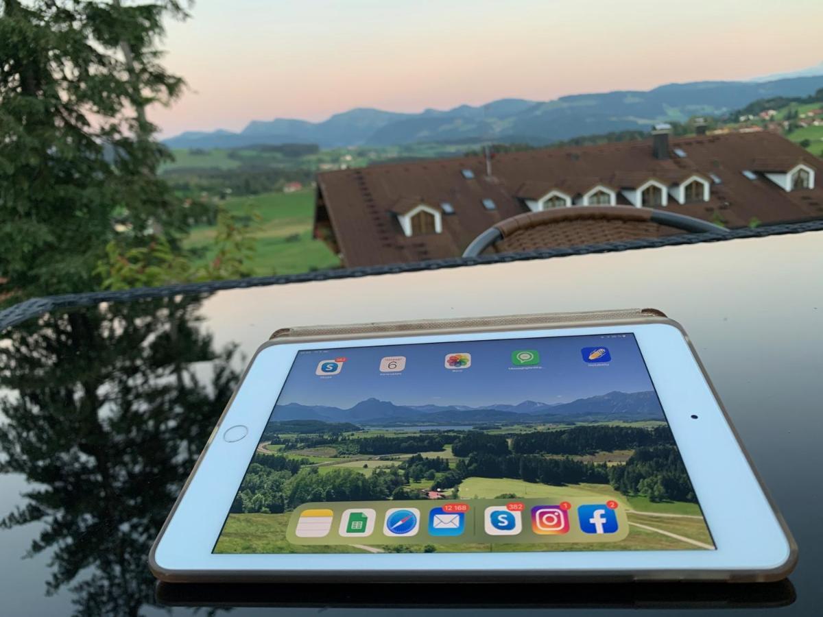Panoramaapart - Alpzeit Im Westallgaeu Oberreute Exteriör bild