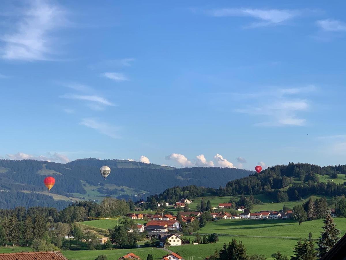 Panoramaapart - Alpzeit Im Westallgaeu Oberreute Exteriör bild