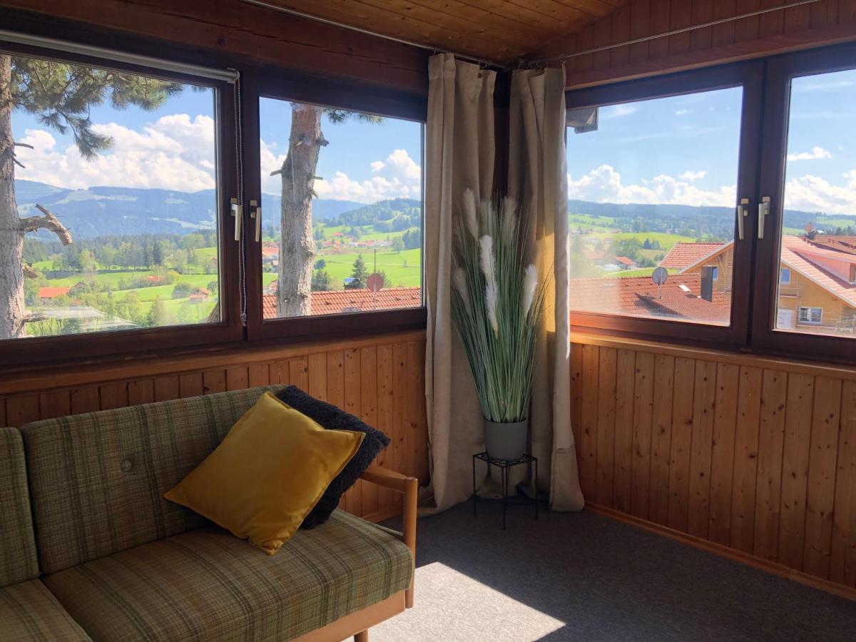 Panoramaapart - Alpzeit Im Westallgaeu Oberreute Exteriör bild