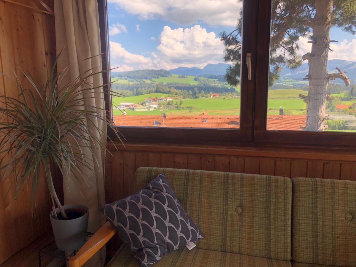 Panoramaapart - Alpzeit Im Westallgaeu Oberreute Exteriör bild