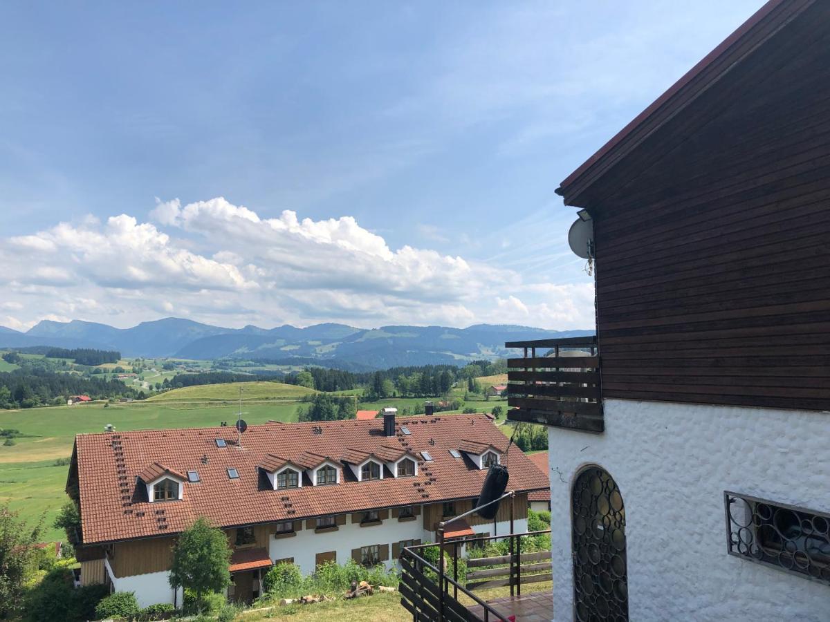 Panoramaapart - Alpzeit Im Westallgaeu Oberreute Exteriör bild